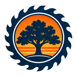 GetMoreTreeWork saw-blade oak badge
